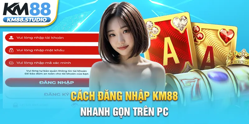 Cách đăng nhập KM88 nhanh gọn trên PC